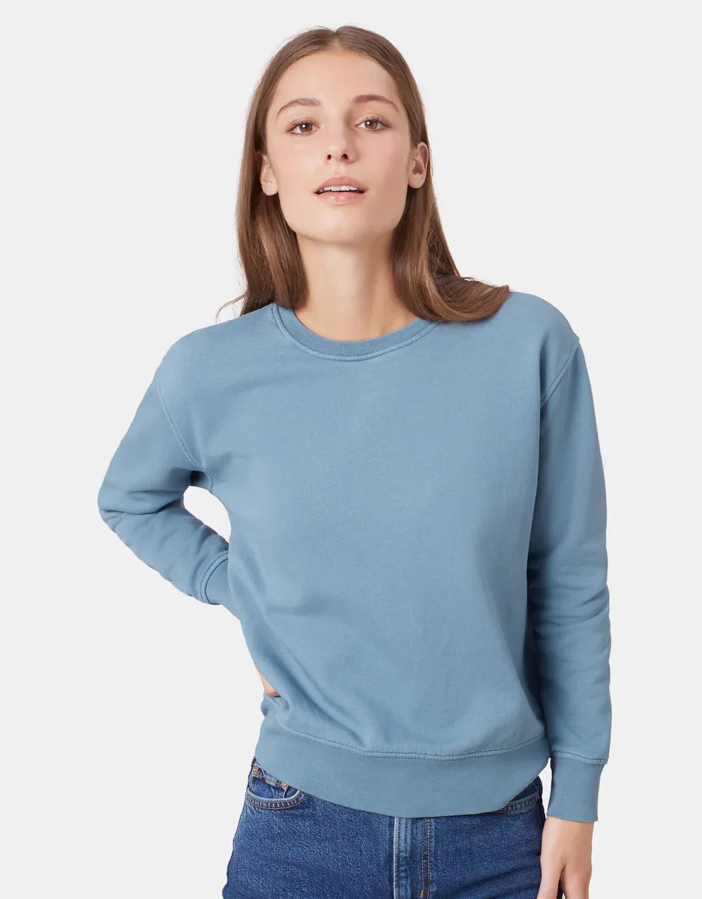 COLORFUL STANDARD | Classic Organic Crewneck | Faded Black