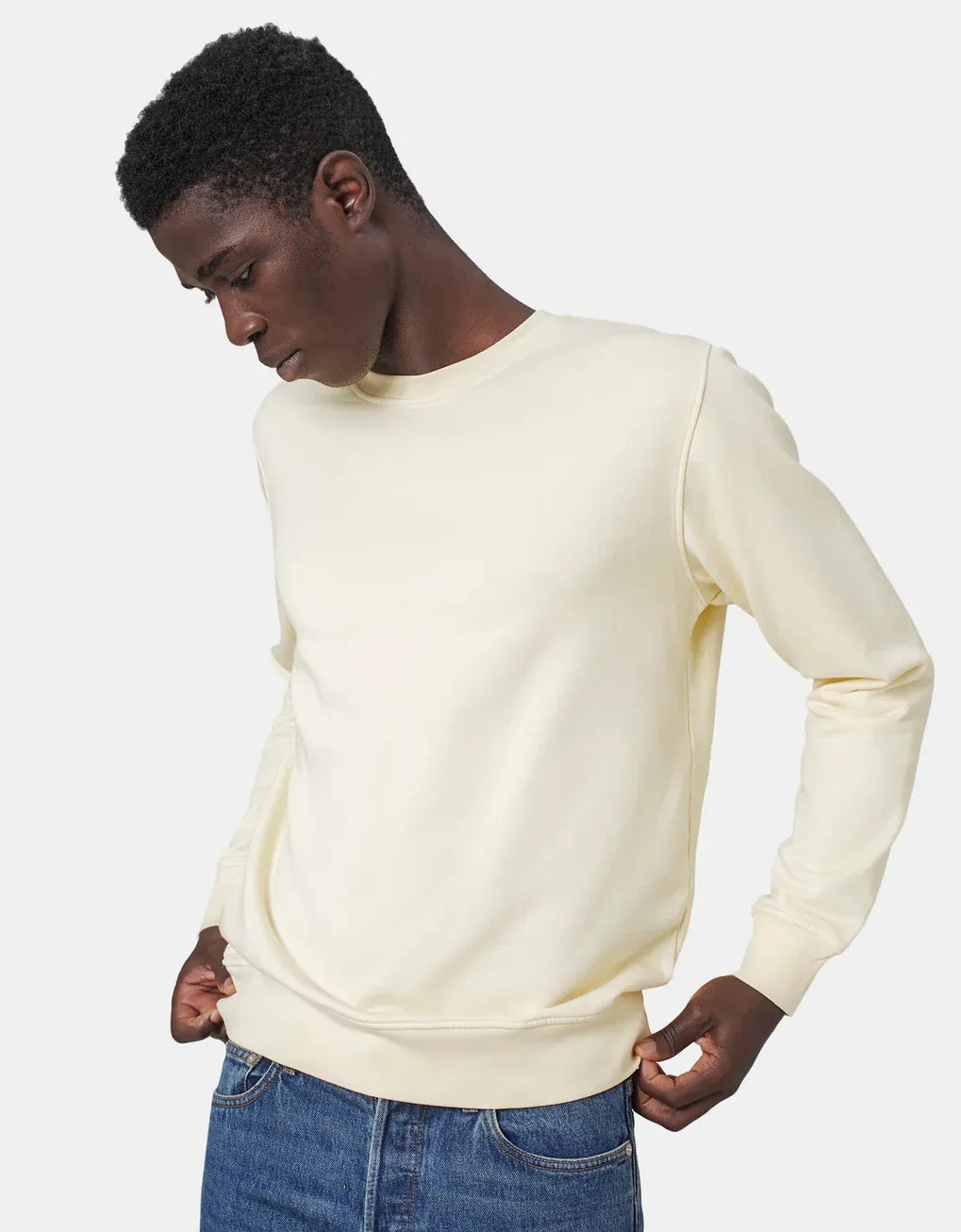 COLORFUL STANDARD | Classic Organic Crewneck | Faded Black