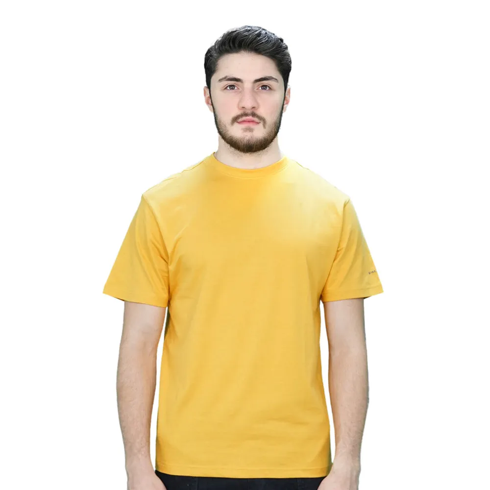 Cotton Jersey Crewneck Short Sleeve Slim Tees