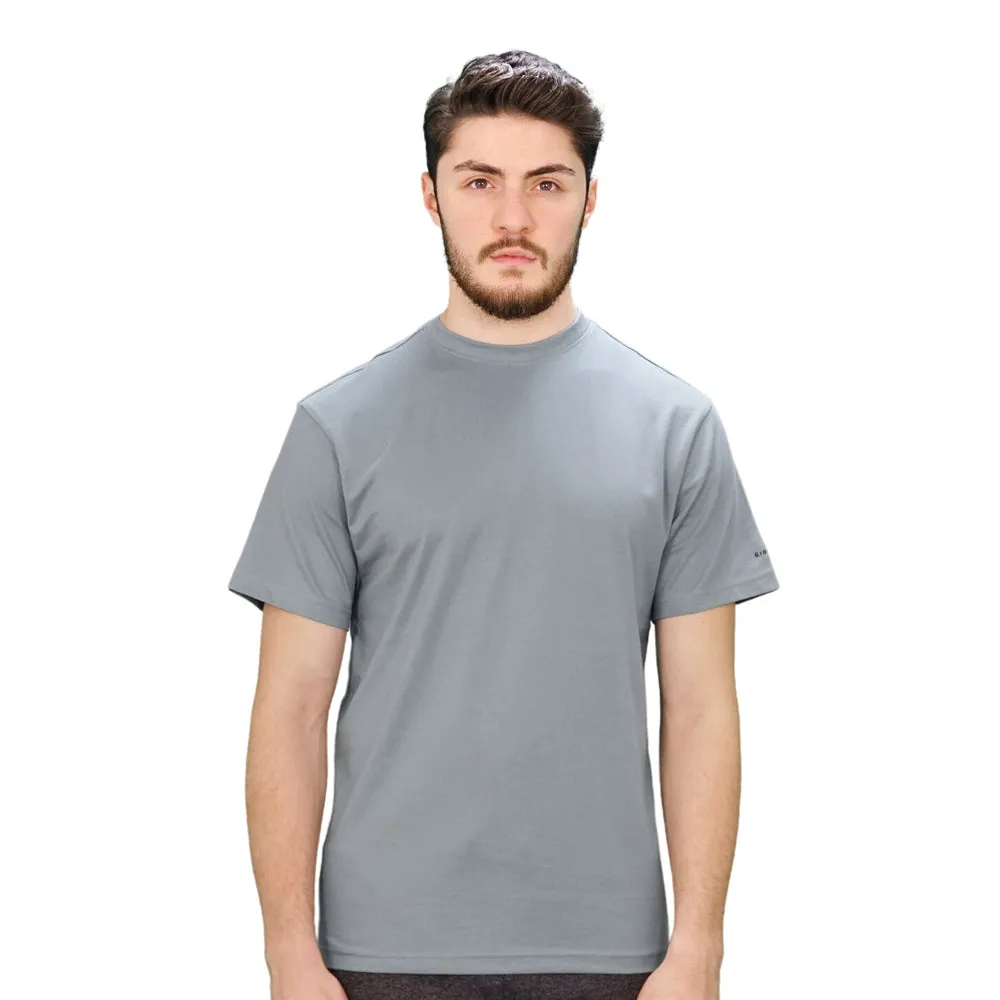 Cotton Jersey Crewneck Short Sleeve Slim Tees