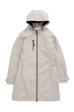 Coverack Coat Waterproof - Driftwood