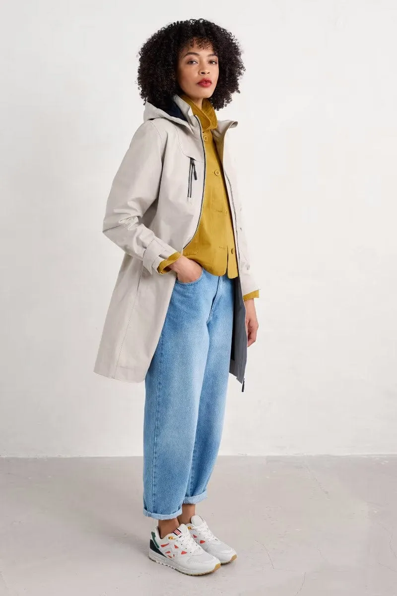Coverack Coat Waterproof - Driftwood