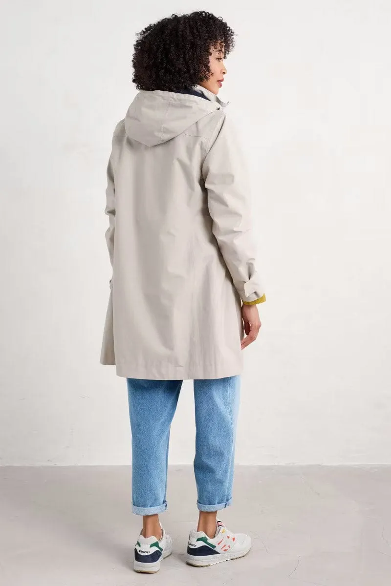 Coverack Coat Waterproof - Driftwood