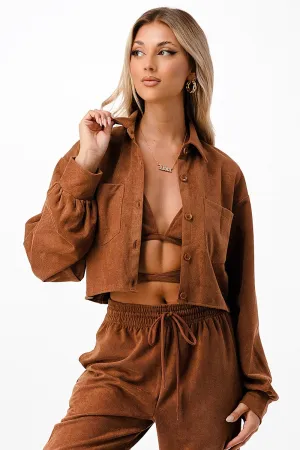 CROPPED SHIRT JACKETS