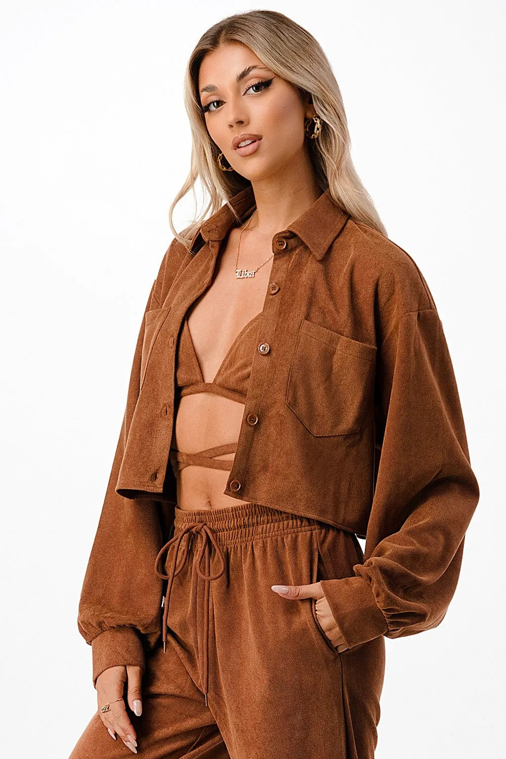 CROPPED SHIRT JACKETS