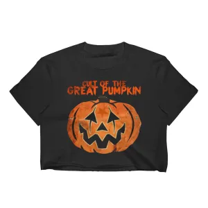 Cult of the Great Pumpkin - Mask Women's Crop Top