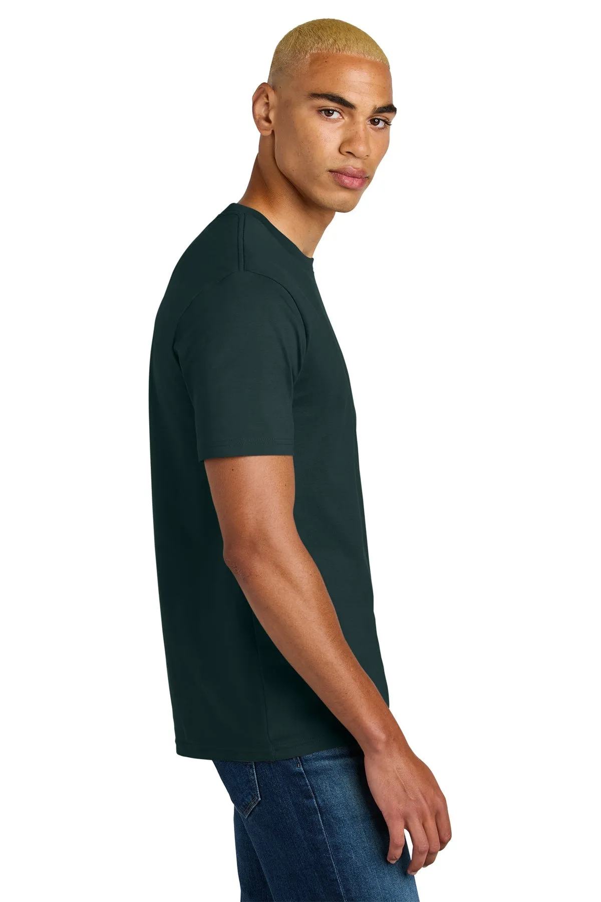 District Perfect Weight Icon Custom Tees, Rainforest