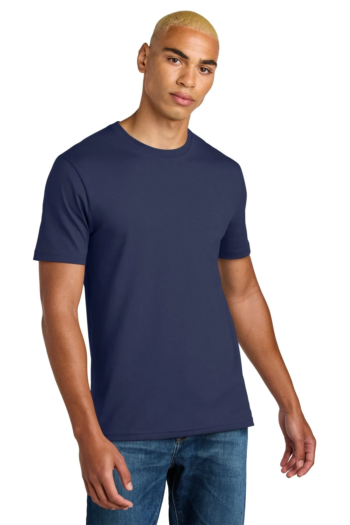 District Perfect Weight Icon Custom Tees, Tanzanite