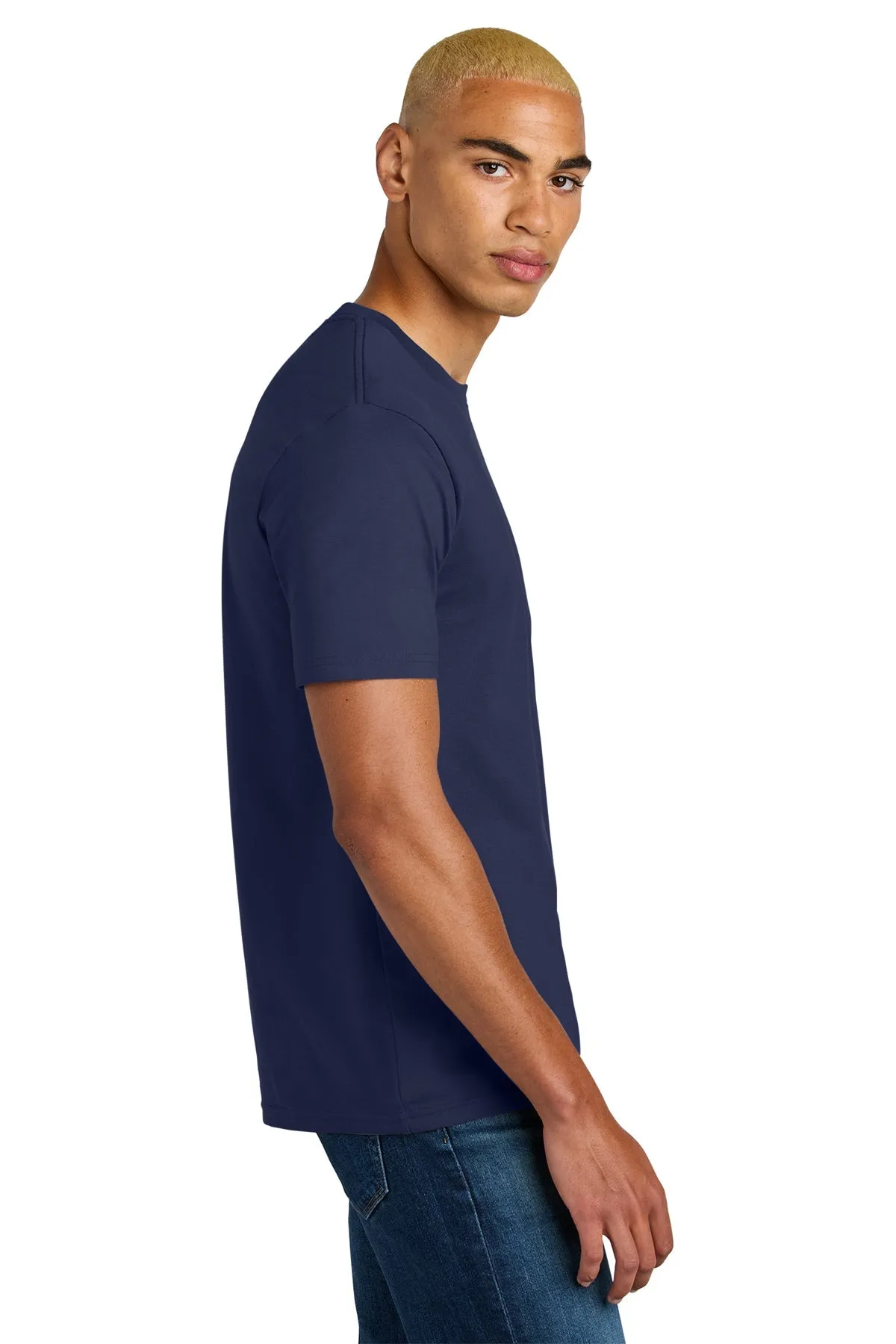 District Perfect Weight Icon Custom Tees, Tanzanite