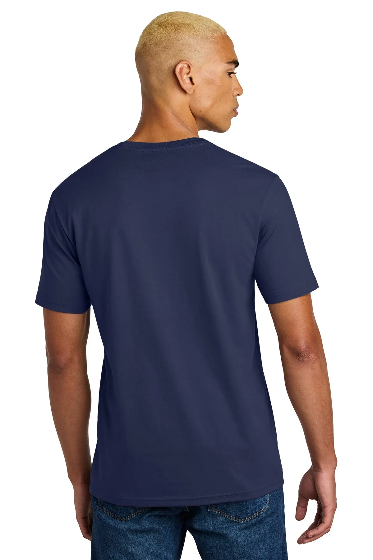 District Perfect Weight Icon Custom Tees, Tanzanite