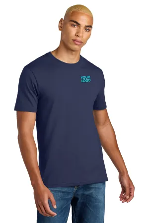 District Perfect Weight Icon Custom Tees, Tanzanite