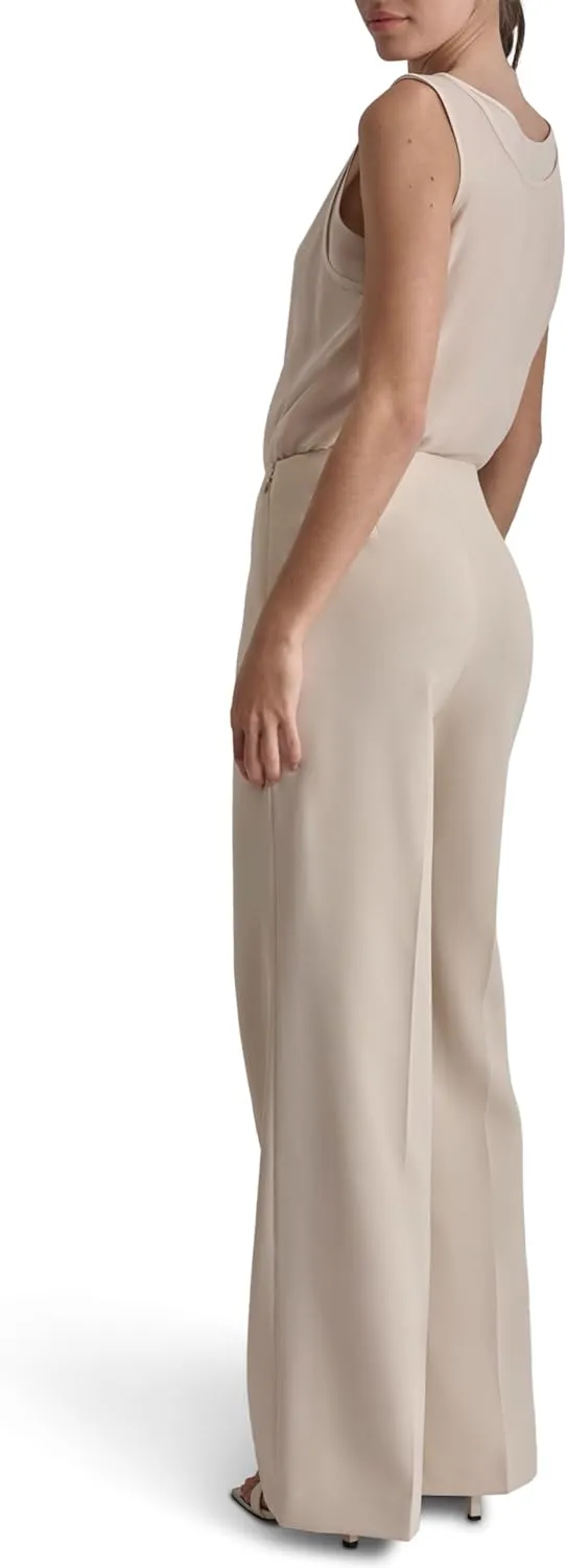 DKNY Women's Wide Leg Suit Pant