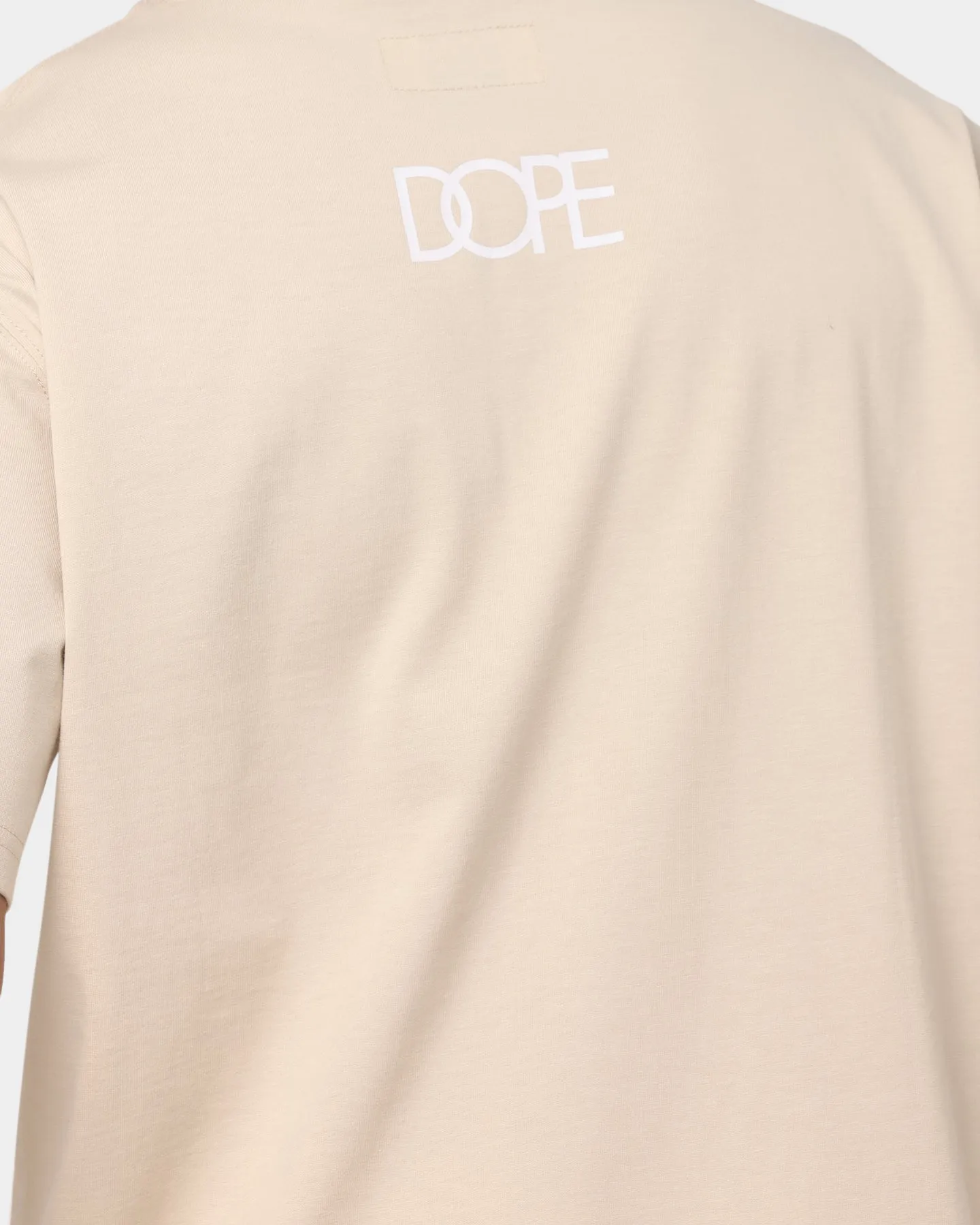 Dope Warp Speed T-Shirt Sand/White