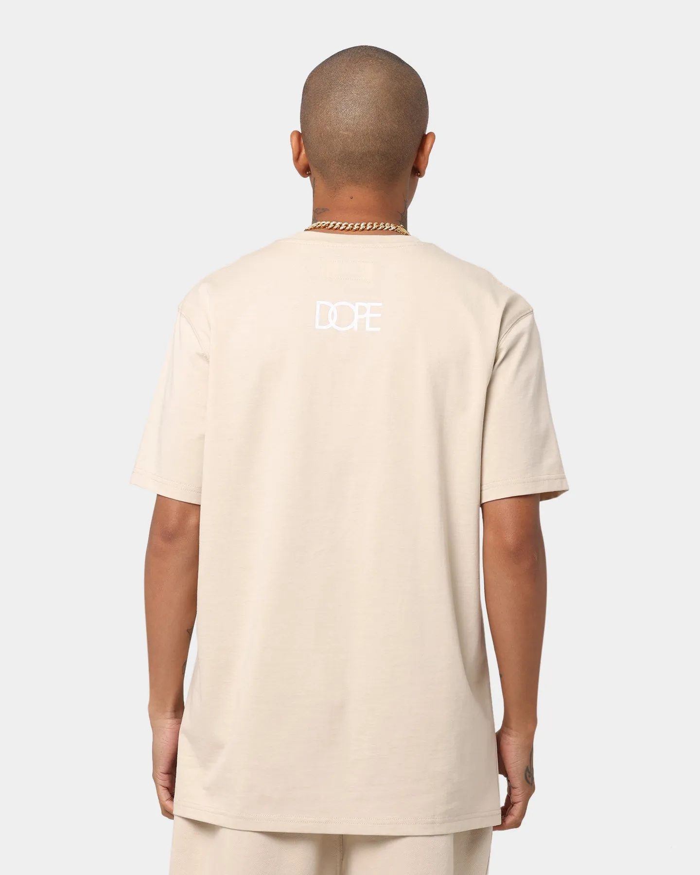 Dope Warp Speed T-Shirt Sand/White