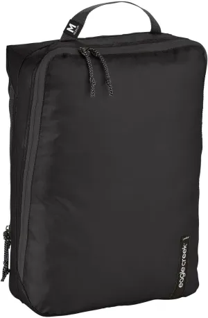 Eagle Creek Pack-It Isolate Clean/Dirty Packing Cubes for Travel, Black - Medium