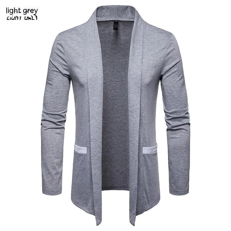 Foreign Trade Wholesale Men's New Plus Size Men's Coat Cardigan