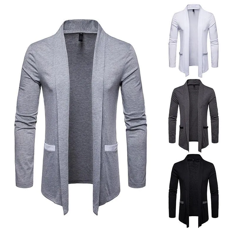 Foreign Trade Wholesale Men's New Plus Size Men's Coat Cardigan