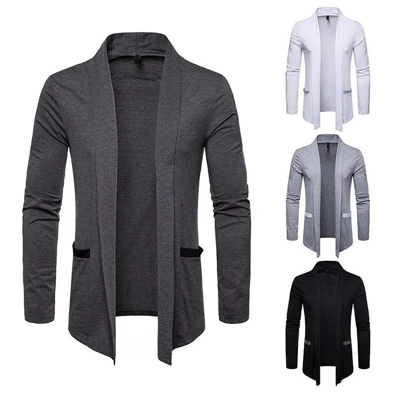 Foreign Trade Wholesale Men's New Plus Size Men's Coat Cardigan