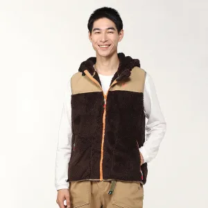 【FW24 秋冬・新品】Chums Men's Elmo Fleece Vest CH04-1423 FW24 背心抓毛有帽 外套 男裝 M'S