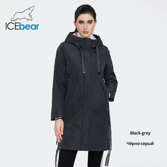 ICEbear 2020 Women spring jacket women coat with a hood casual wear quality coats brand clothing GWC20035I