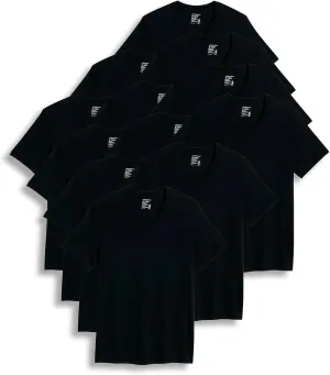 Jockey Men's Undershirt Big & Tall Classic V-Neck Undershirt - 12 Pack