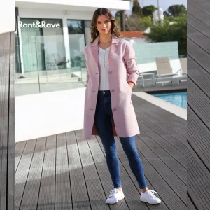 Josephine Coat in Pink