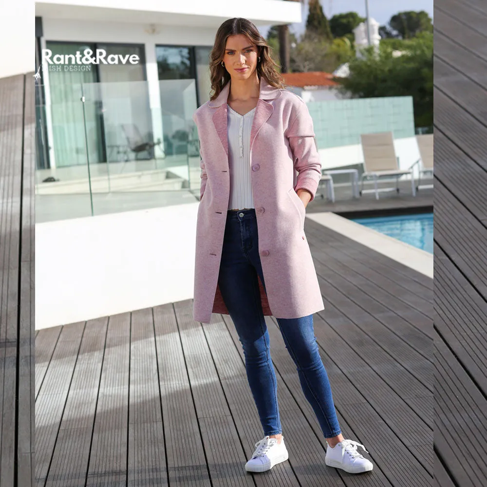 Josephine Coat in Pink