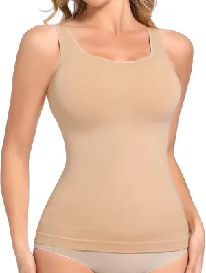 JOYSHAPER Tummy Control Shapewear Tops for Women Shaper Cami Seamless Body Shaper Tank Top Compression Body Slimming camisole