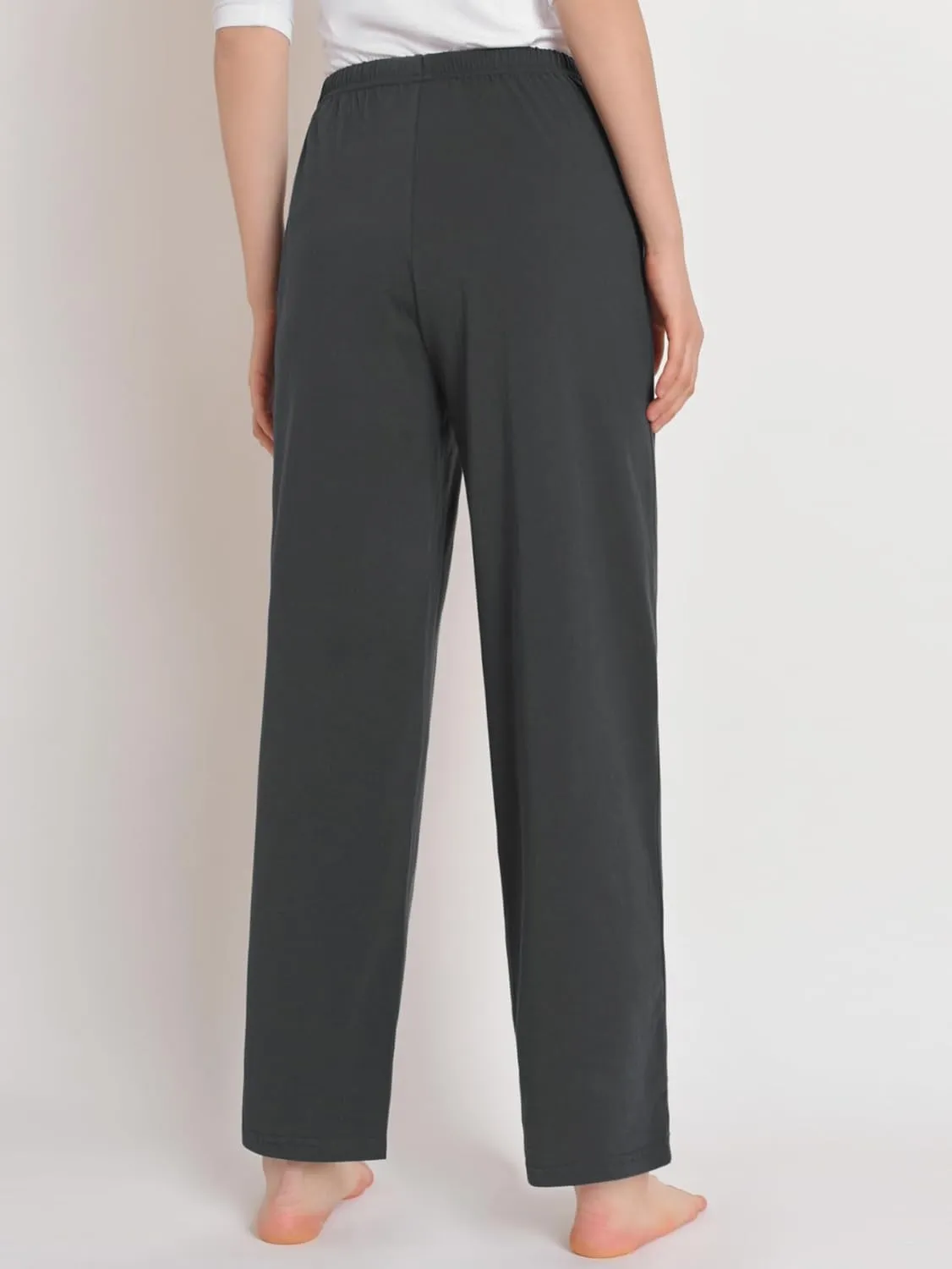 Latuza Women's Soft Cotton Knit Pajama Pants with Pockets