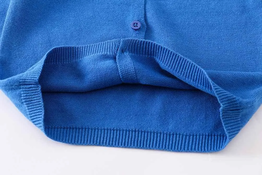 LNICEAR Toddler Boys Girls Crewneck Cardigan Sweaters Long Sleeve Kids Button Cotton School Uniform Knit Tops Outwear