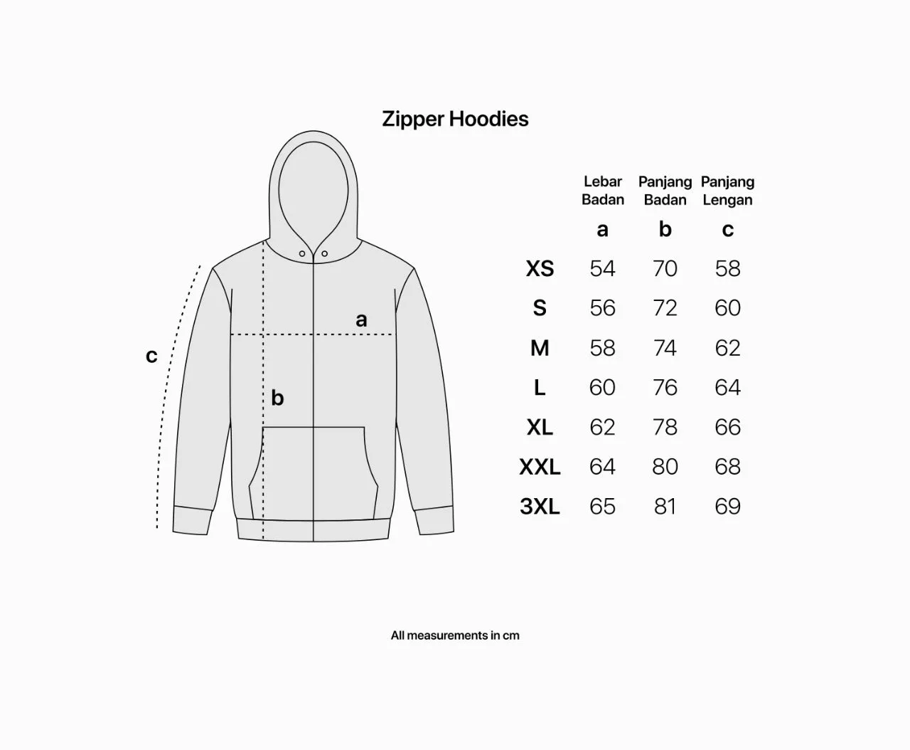 LUSS ZIPPER BLACK
