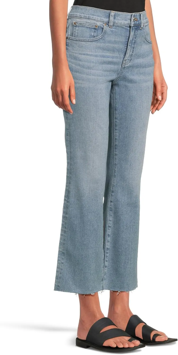 Madewell Women's Mid-Rise Kick Out with Clean Hem in Altoona Wash