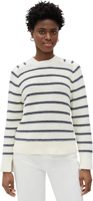 Madewell Women's Stripe Clean Cotton Kyla Pullover