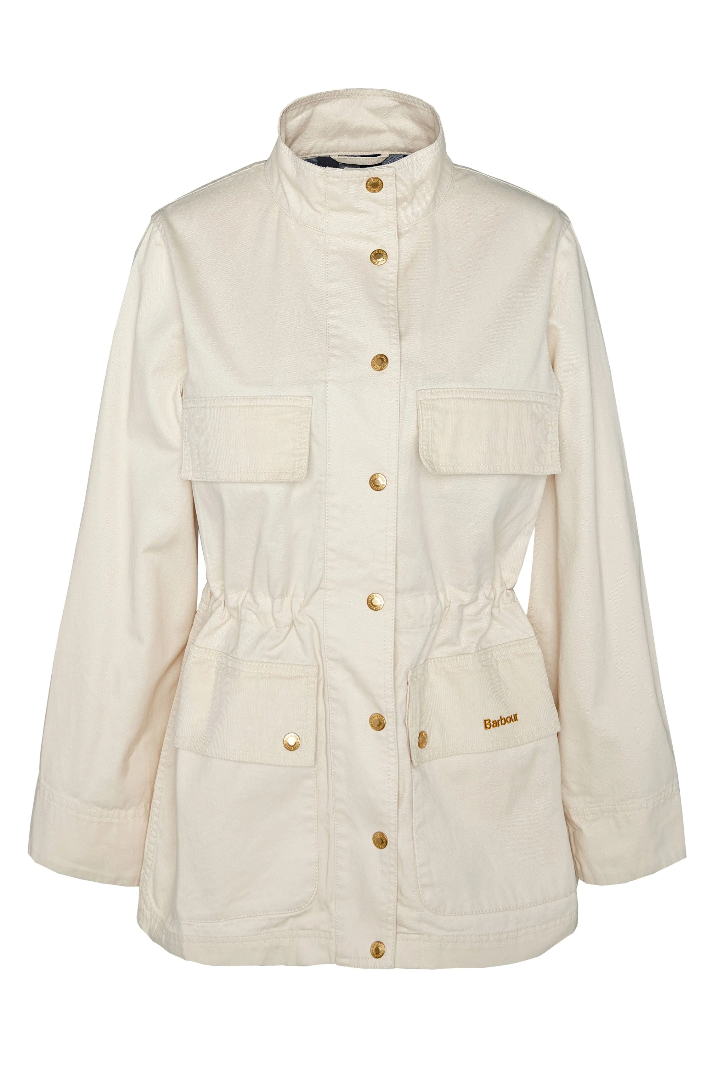 Maeva Utility Jacket - Salt/Summer Navy/Ecru