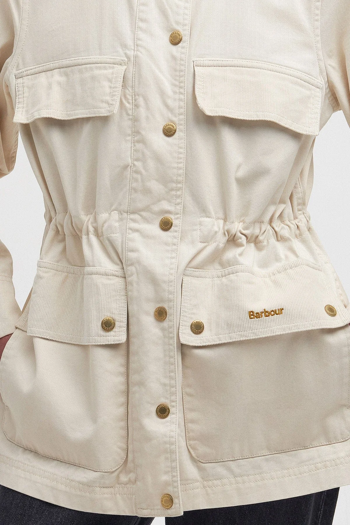 Maeva Utility Jacket - Salt/Summer Navy/Ecru