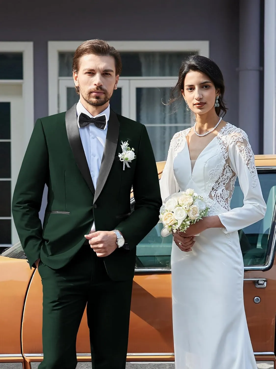 MAGE MALE Mens Tuxedo Jacket Shawl Lapel Suit Jacket Slim Fit Blazer Jacket for Dinner,Prom,Wedding
