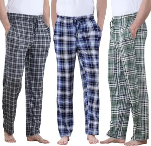 Men's Lightweight Pajama Pants Soft Lounge Sleep Joggers Adjustable Drawstring & Pockets All-Season Sleepwear
