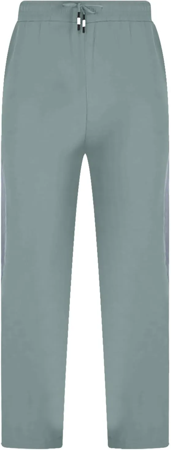 Mens Stretch Cargo Pants Casual Elastic Waist Drawstring Slim Fit Training Trousers Outdoors Golf Sweatpants Joggers