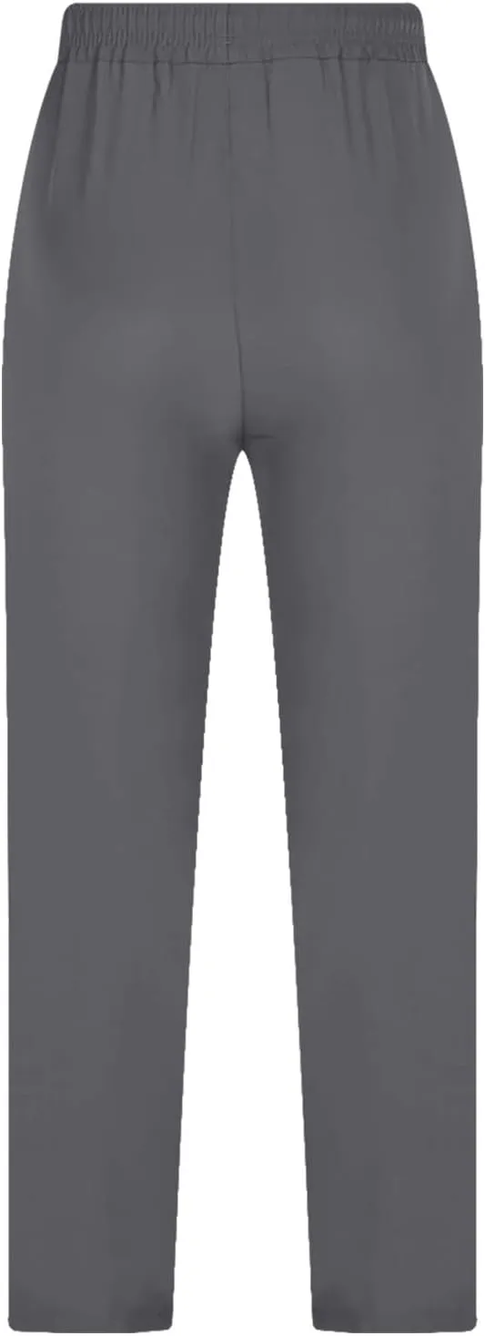 Mens Stretch Cargo Pants Casual Elastic Waist Drawstring Slim Fit Training Trousers Outdoors Golf Sweatpants Joggers