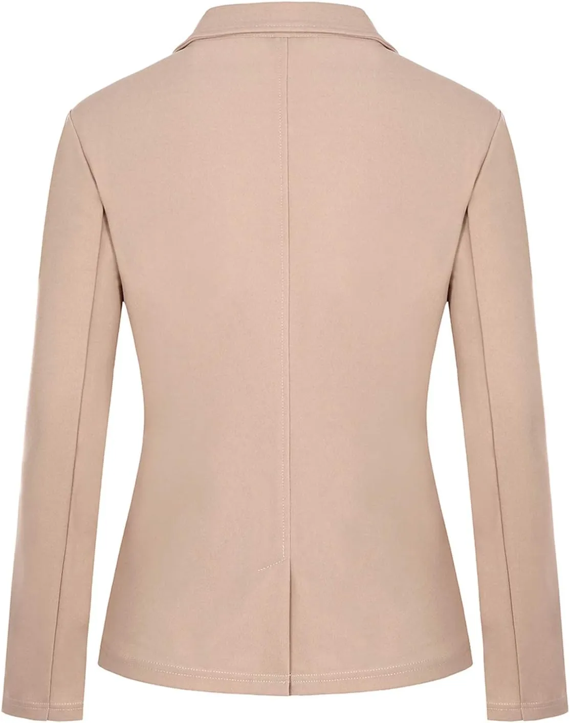 MINTLIMIT Women Long Sleeve Button Blazers Work Casual Office Notch Lapel Business Open Front Blazer Jacket with Pockets