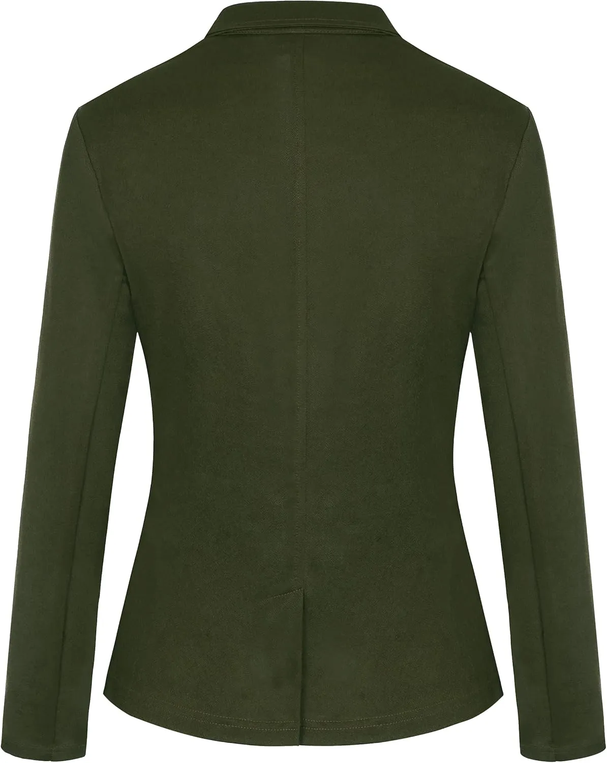 MINTLIMIT Women Long Sleeve Button Blazers Work Casual Office Notch Lapel Business Open Front Blazer Jacket with Pockets