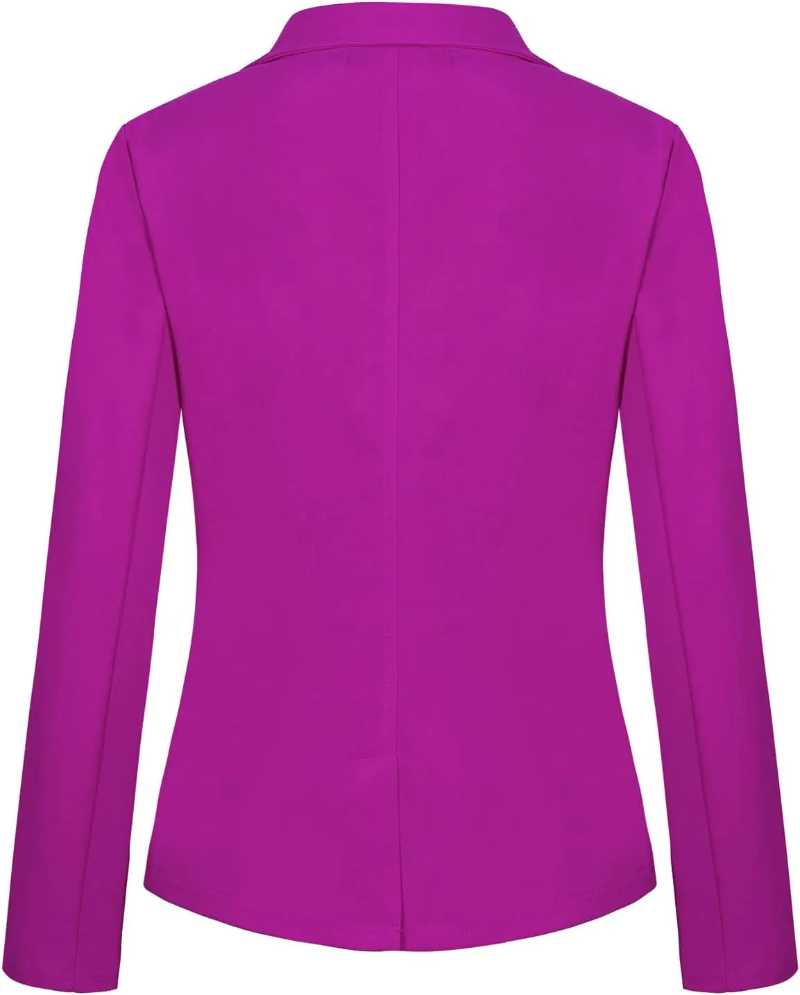 MINTLIMIT Women Long Sleeve Button Blazers Work Casual Office Notch Lapel Business Open Front Blazer Jacket with Pockets