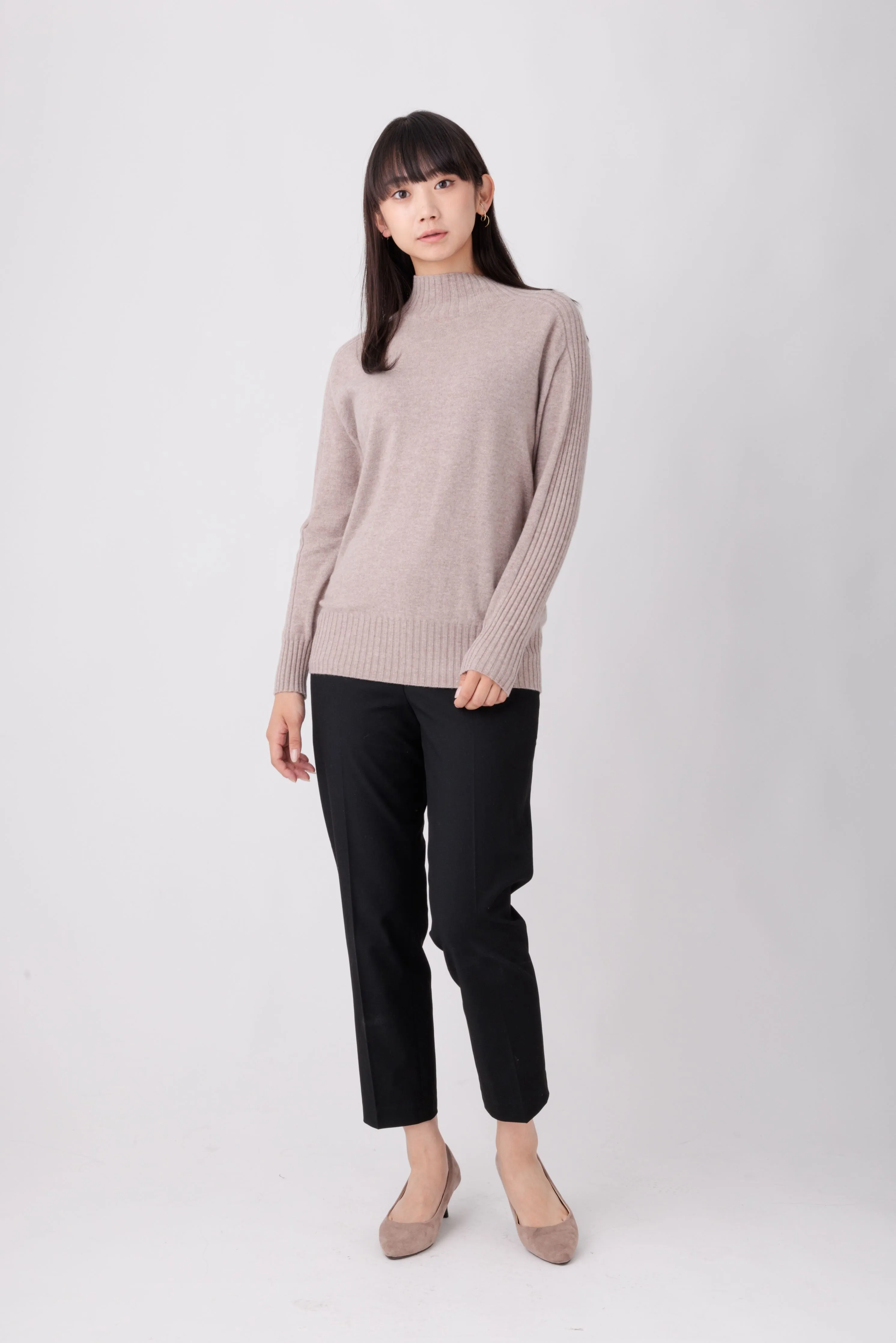 Nana style Women's Cashmere Turtleneck Sweater 373400
