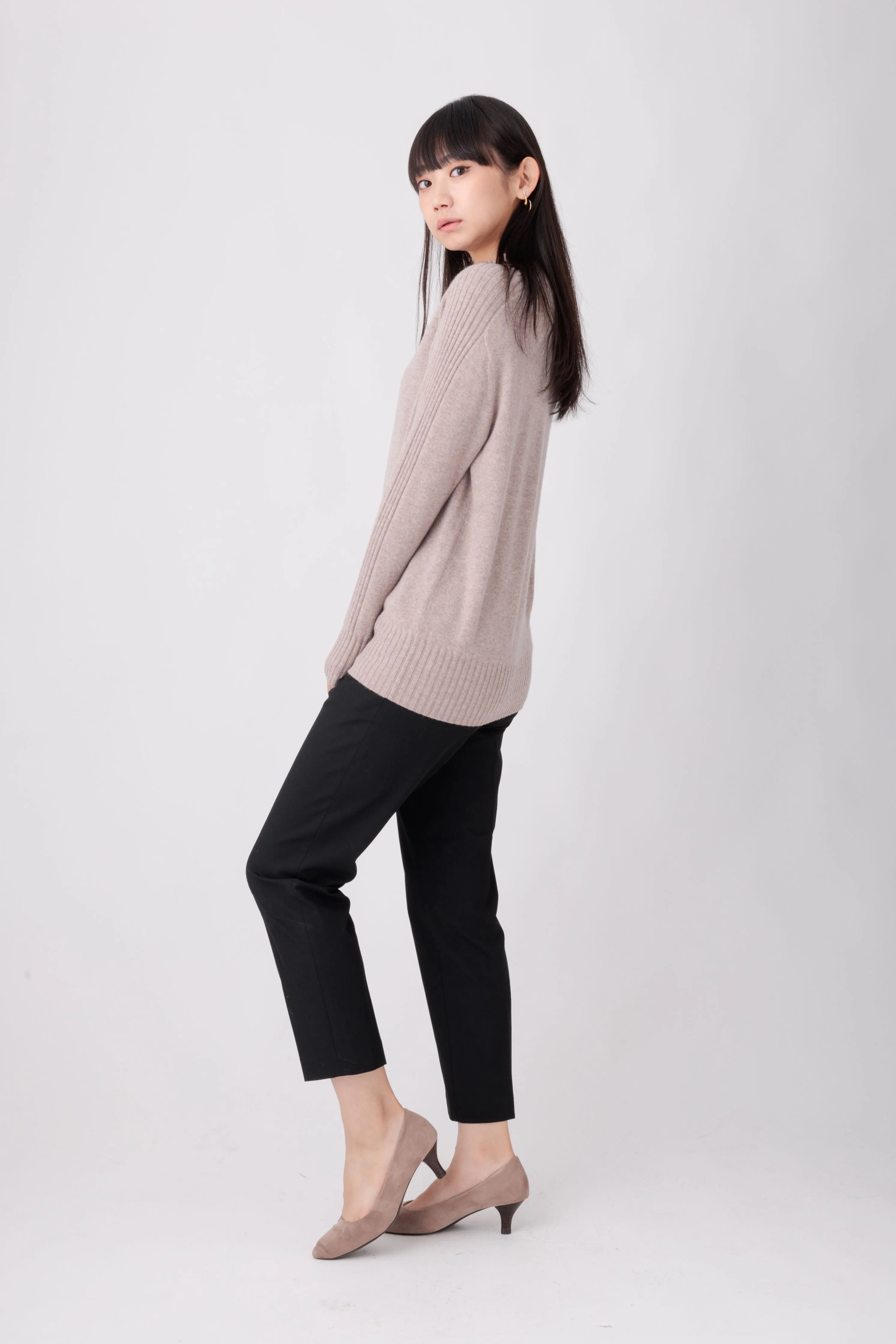 Nana style Women's Cashmere Turtleneck Sweater 373400