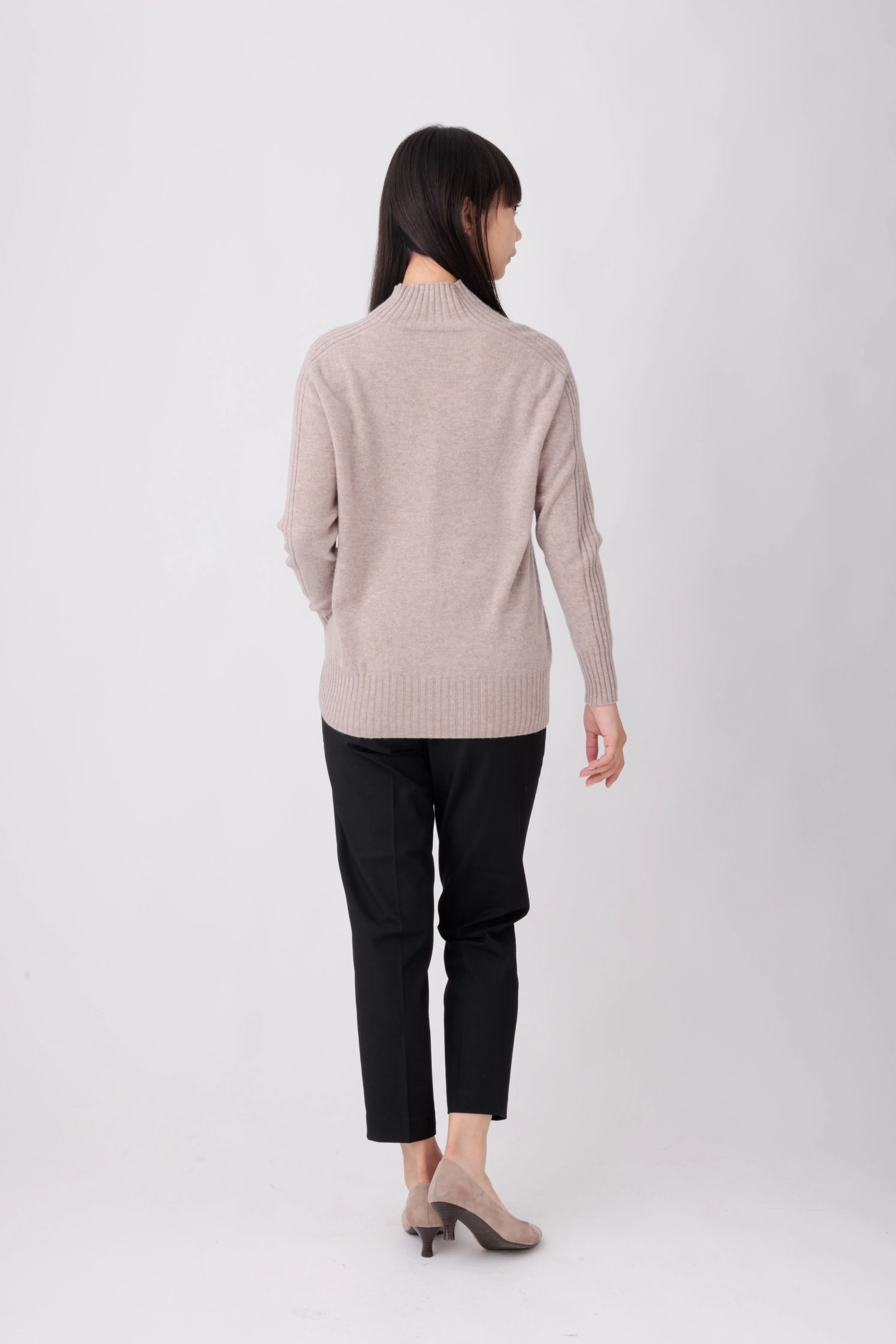Nana style Women's Cashmere Turtleneck Sweater 373400