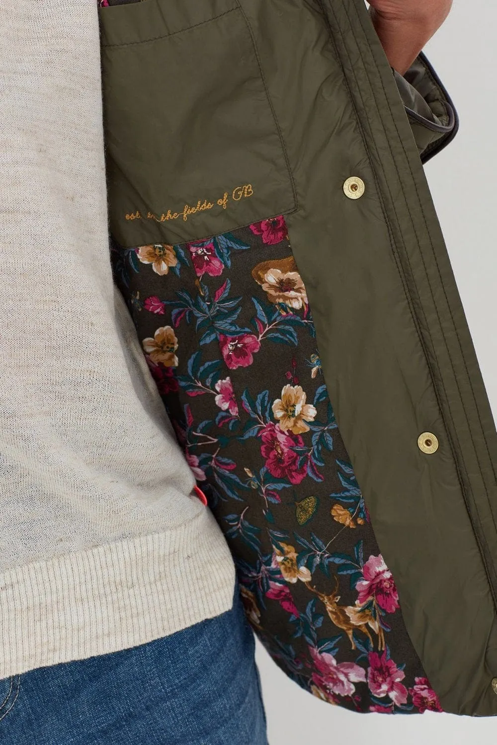 Newdale Quilted Jacket - Grape Leaf
