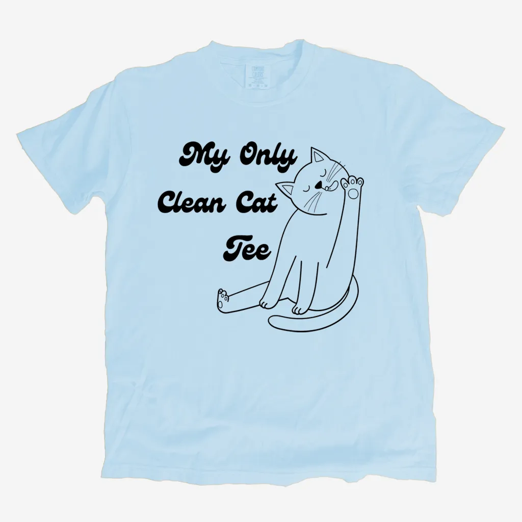 Only Clean Cat Tee Graphic T shirt