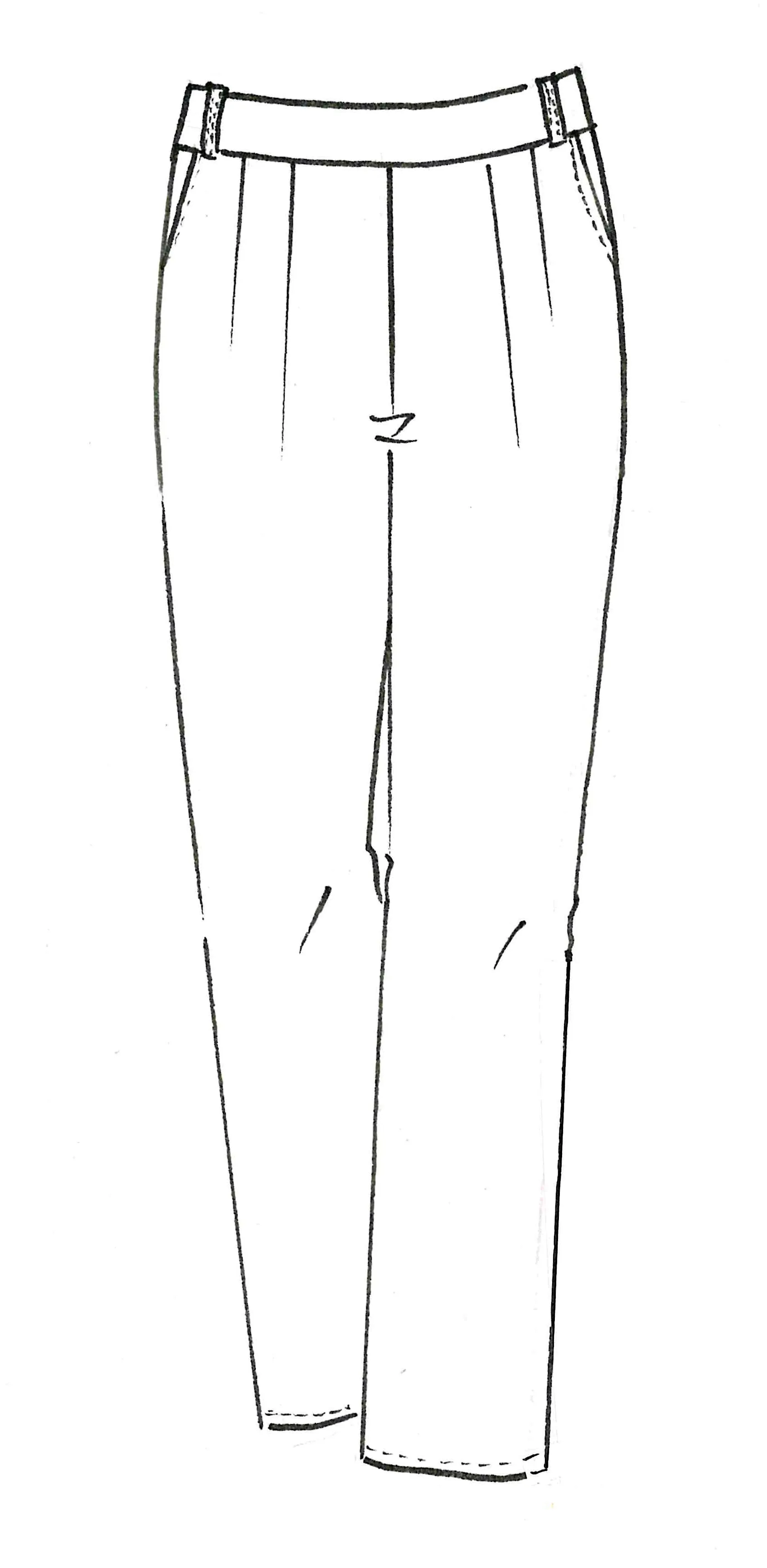 Paula Ryan Soft Leg Pant - White