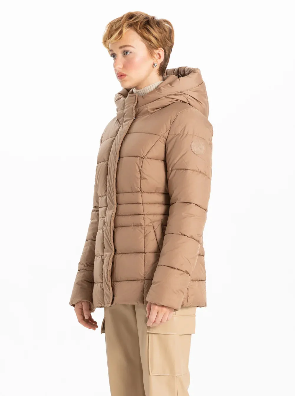 Point Zero Puff Jacket - Camel