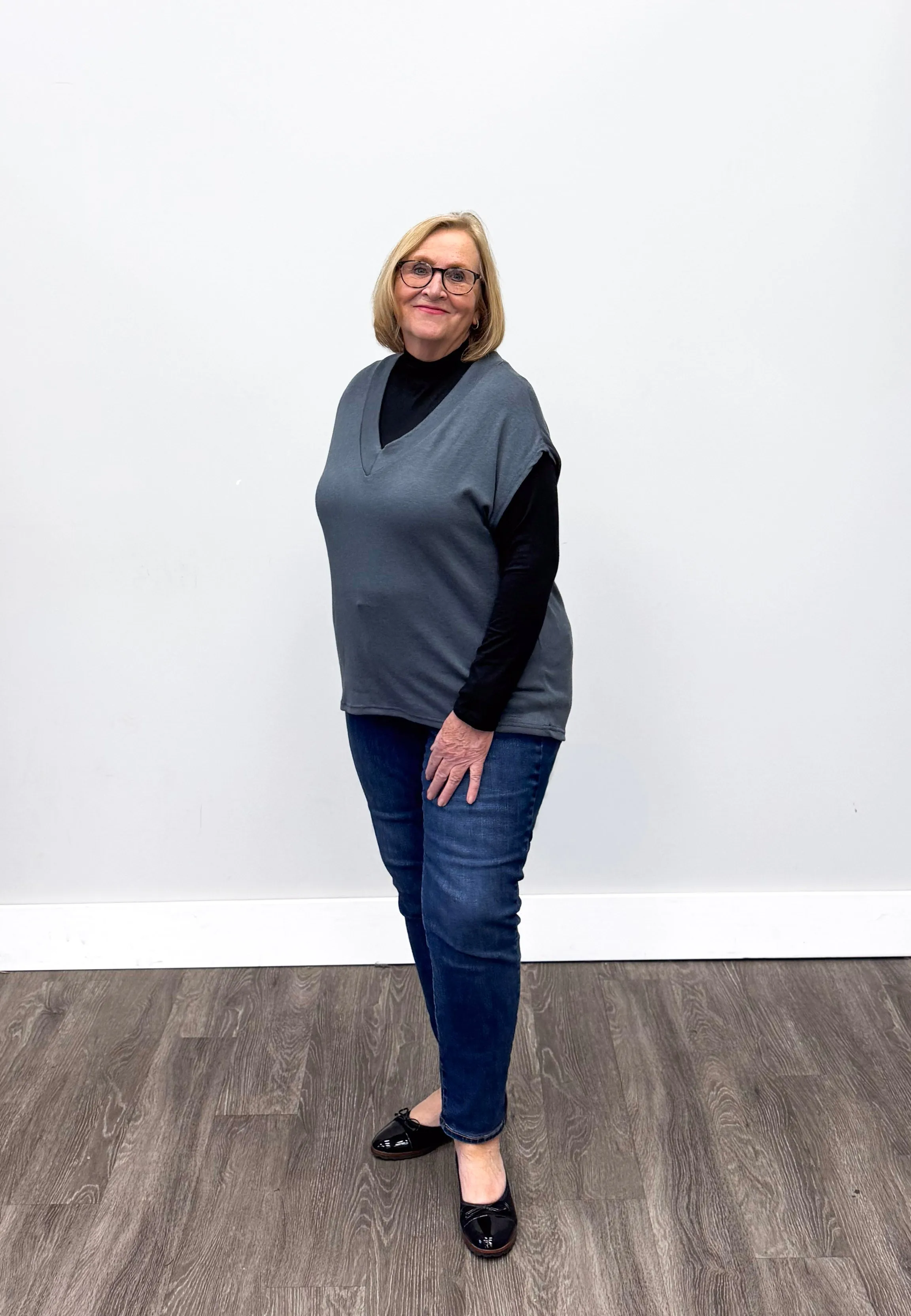*Pre-Sale* V Neck Sweater Vest